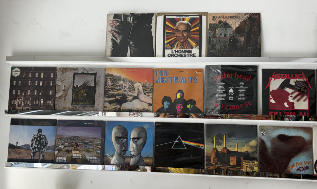 Vinyles : L'homme orchestre, The abstracts, Motorhead, Pink Floyd