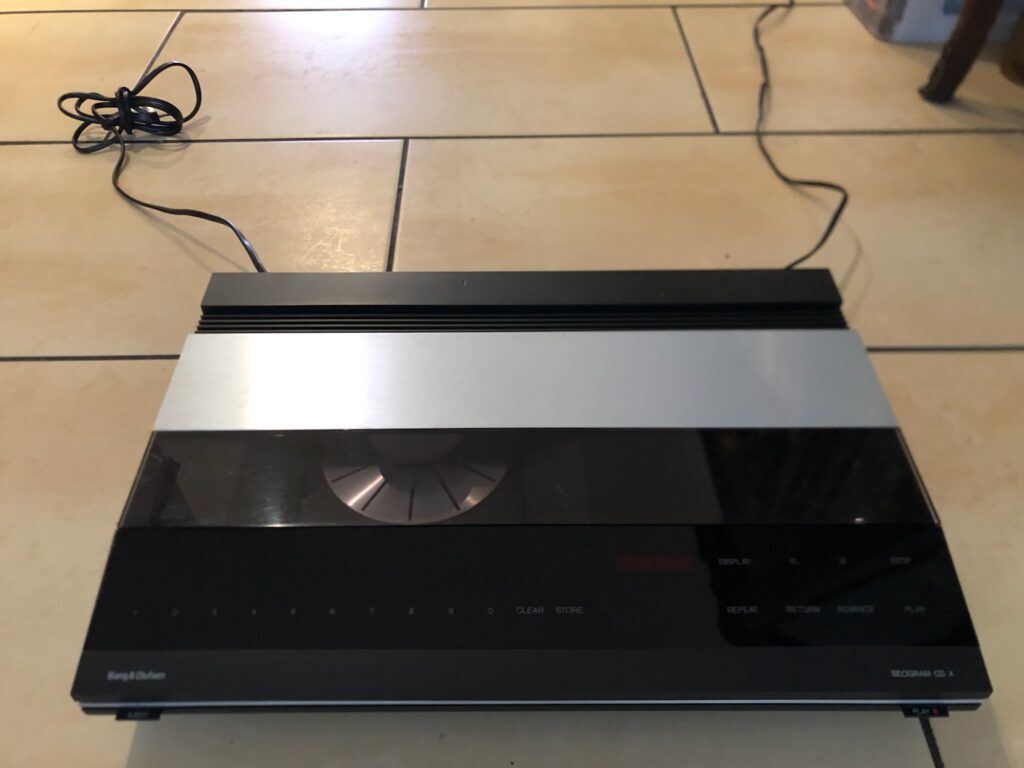 BANG ET OLUFSEN Platine CD Beogram CDX