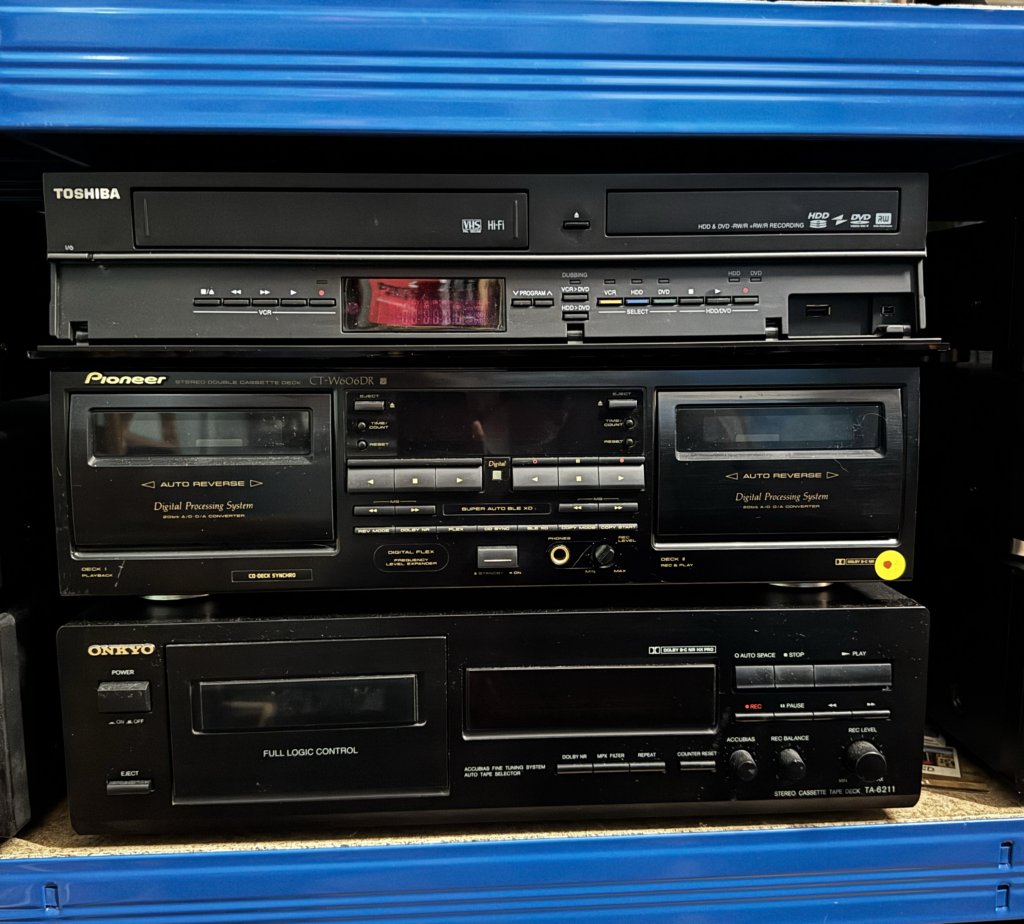 Chaîne hifi Pioneer, TOSHIBA, ONKYO, Cassette